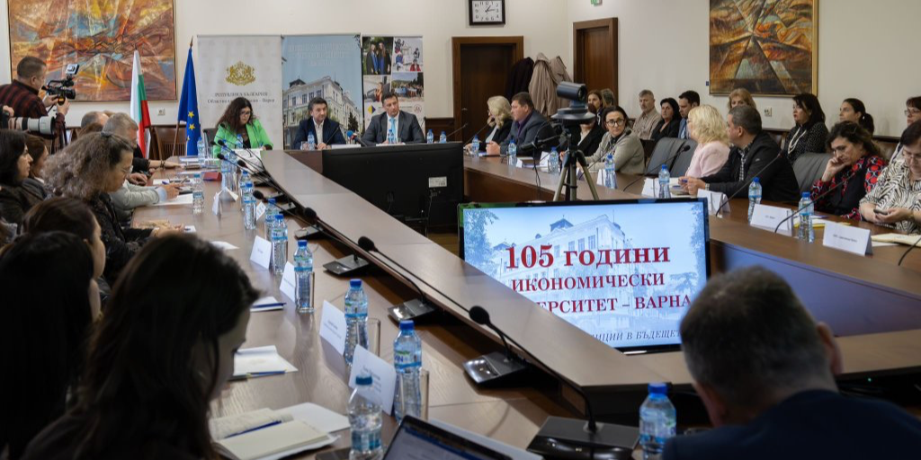 Министърът на туризма Мирослав Боршош посети Икономически университет – Варна