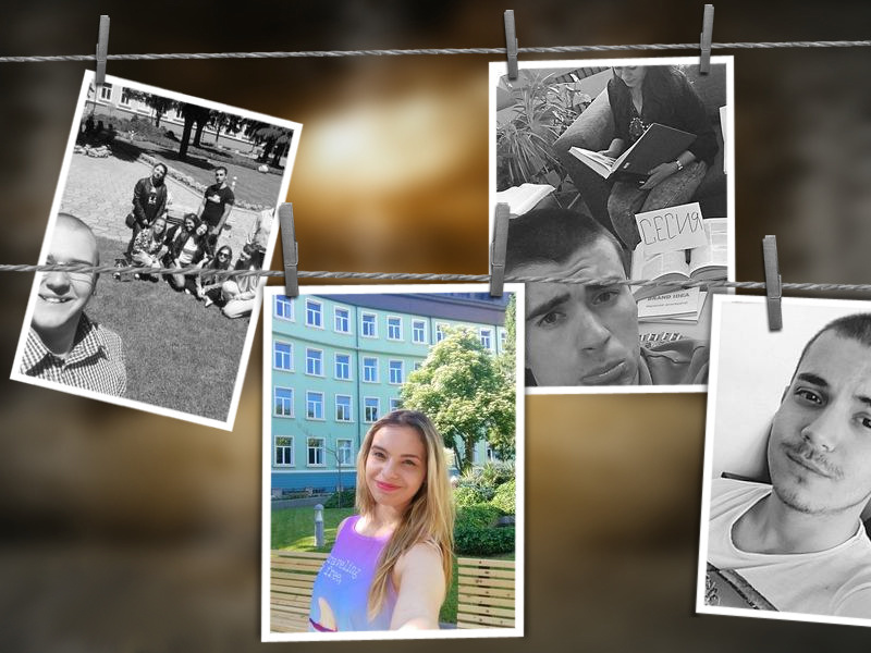Победители в конкурс "Селфи в ИУ - Варна"