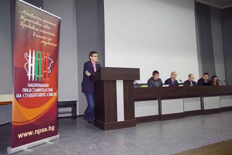 Председателят на СС към ИУ - Варна в Изпълнителен съвет на НПСС